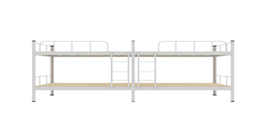 提供上下鋪鐵床圖片 員工宿舍上下鋪鐵床哪里有賣