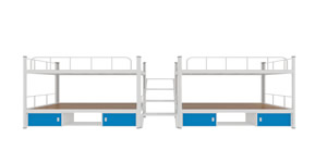 供應(yīng)職工宿舍上下鋪鐵床生產(chǎn)廠家